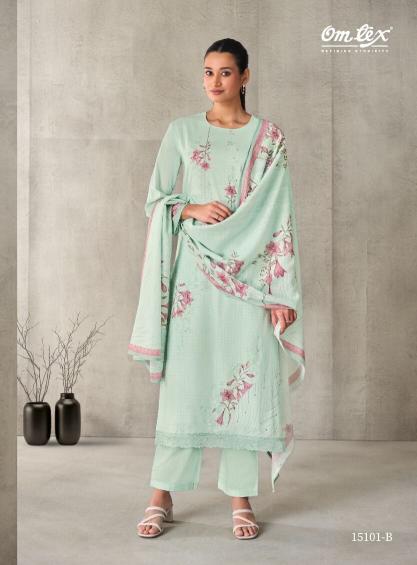 Omtex ivaanya dress materials low price in india wholesale online